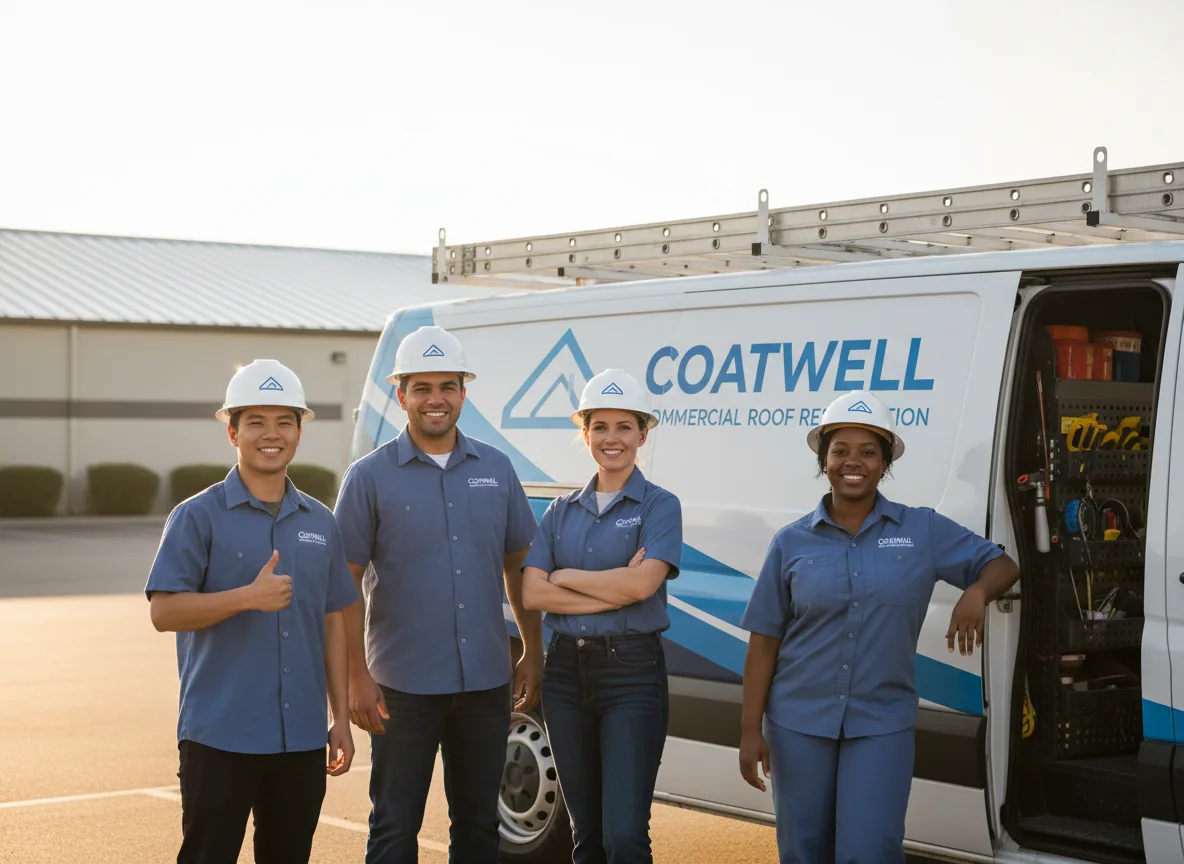 Commercial roof coating company in Sylmar, CA